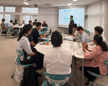An exchange meeting between local companies and international students was held 画像