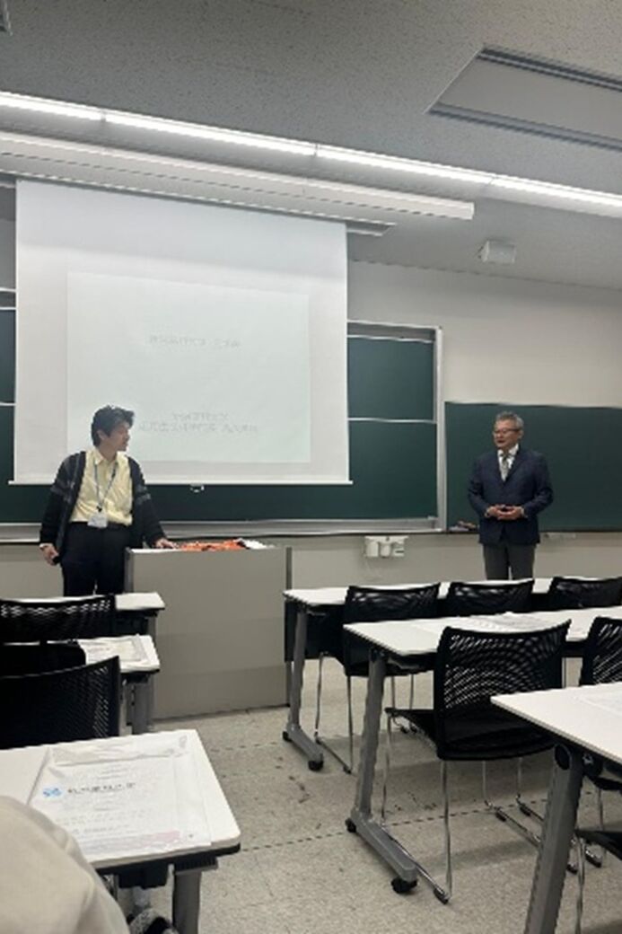 The initiation of the partnership among two universities