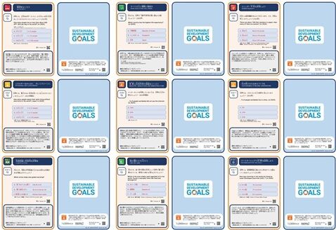 a sample picture for SDG Question Cards