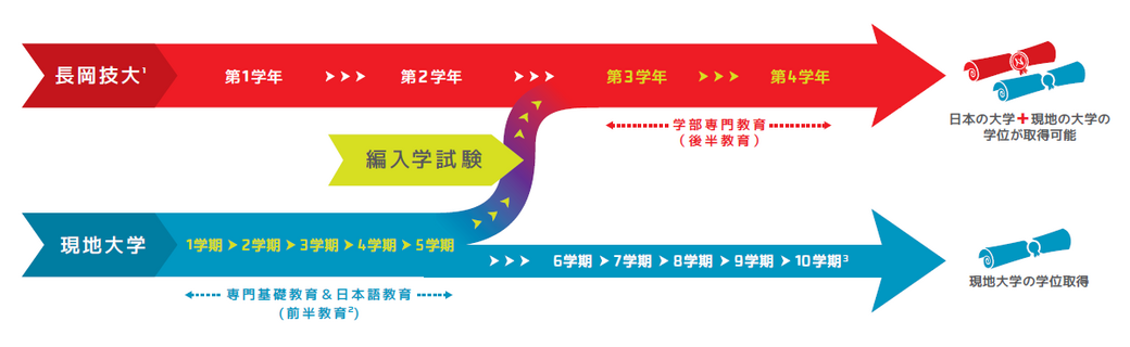 ツイニング・プログラムの基本形態の説明