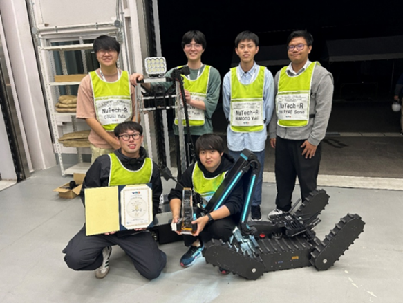 大会当日、優勝決定後のNuTech-R出場メンバー