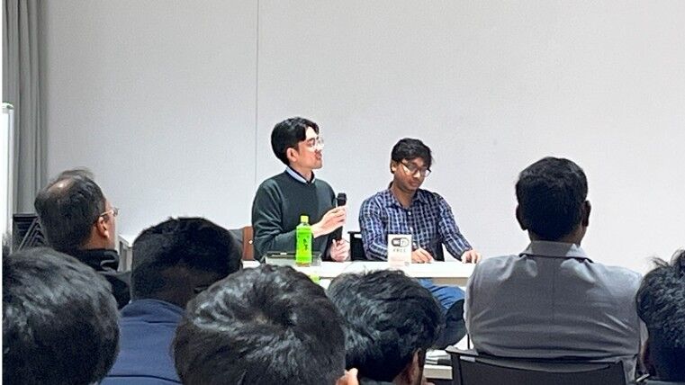 座長を務めた学生たち