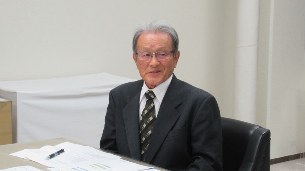 江口組合長からの説明の様子