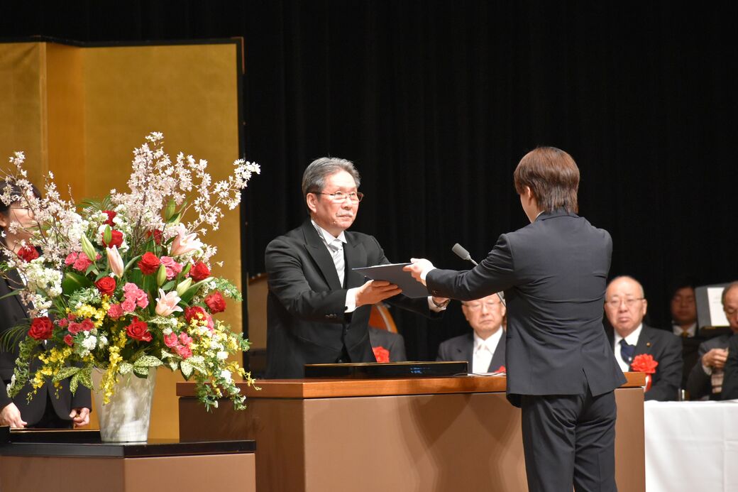 学位記授与の様子