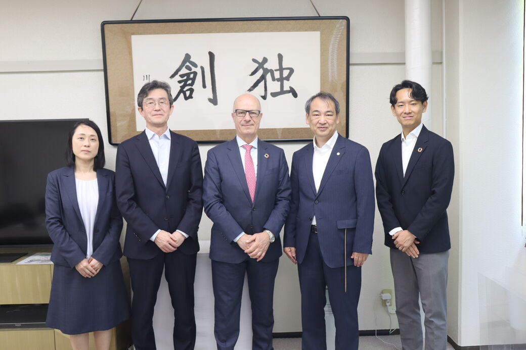 ナセル氏との意見交換