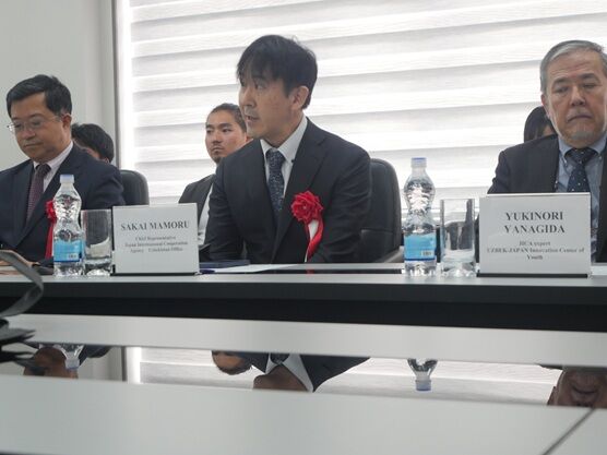 JICAウズベキスタン事務所　 坂井所長よりご祝辞