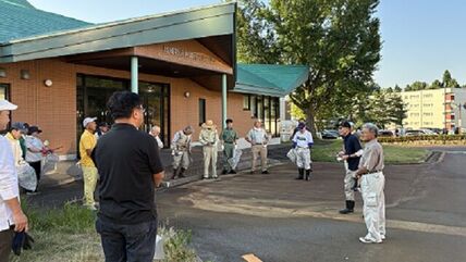 大学周辺のクリーン作戦を深才下宿貸間組合の皆様から実施していただきました 画像