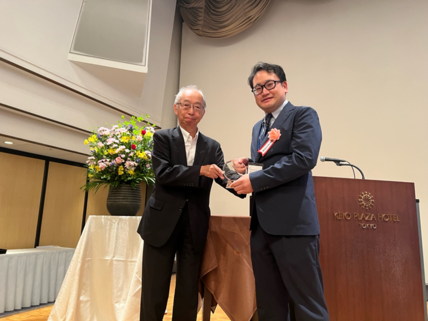 渡利高大准教授がクリタ水・環境科学研究優秀賞を受賞しました 画像