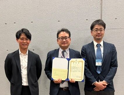 渡利高大准教授が日本水環境学会 水環境国際活動賞（いであ活動賞）を受賞しました 画像