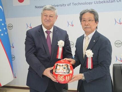 長岡技術科学大学ウズベキスタン事務所を開所しました 画像