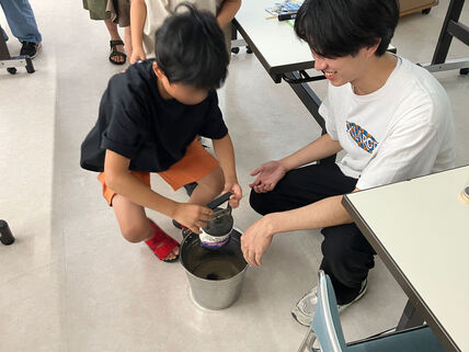 佐渡島SDGs天・地・人サイエンスプロジェクトにてサイエンスワークショップに出展しました 画像
