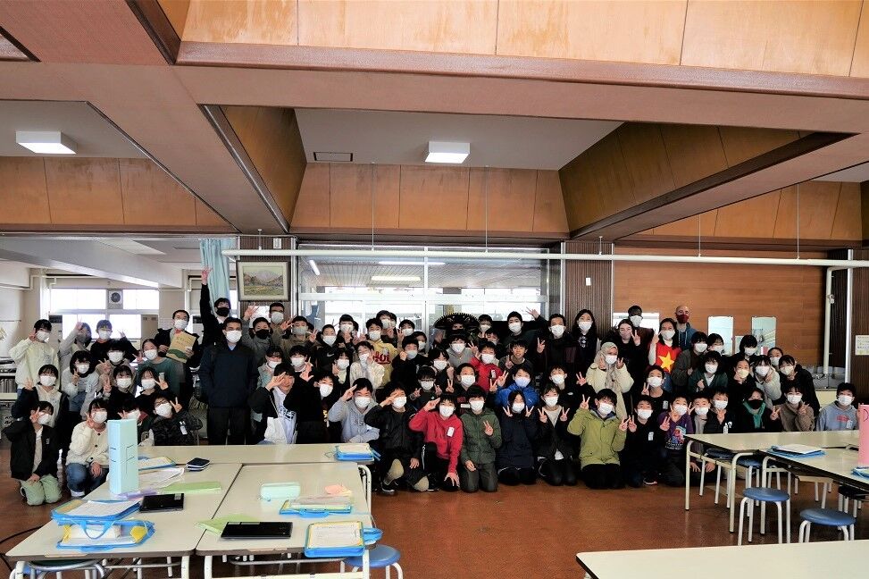 「Let’s talk in English with international students!」を開催