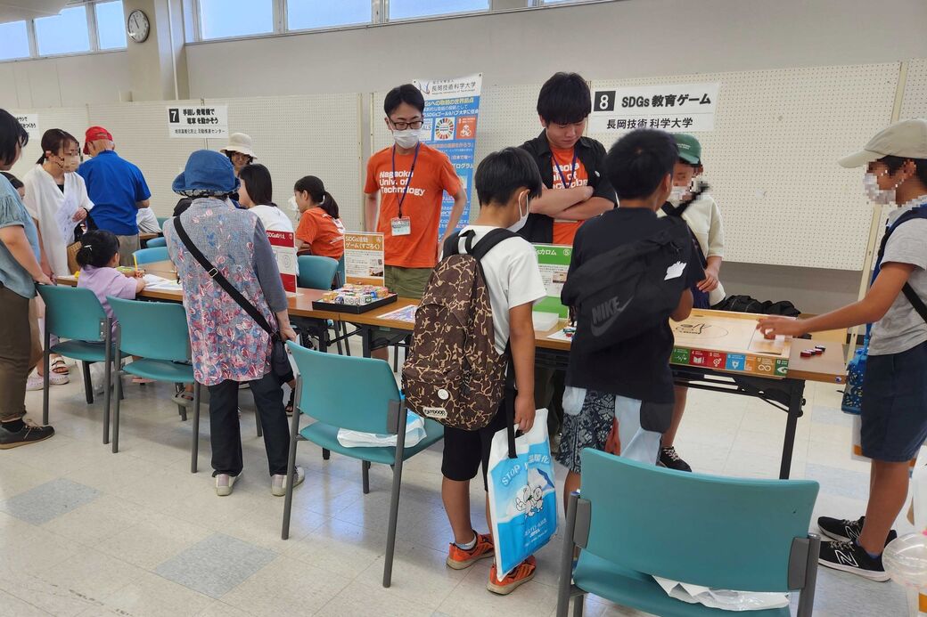 エコアクションinみつけ2023にSDGsブースを出展