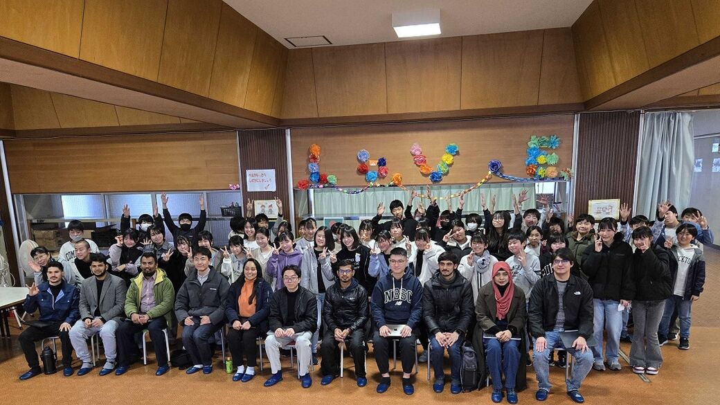 「Let's talk in English with international students!」を開催