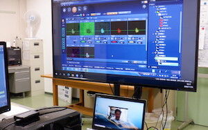 半遠隔利用の様子