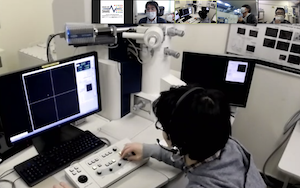 半遠隔利用の様子