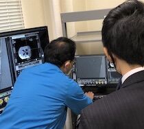 長岡技科大での遠隔デモンストレーションの様子6