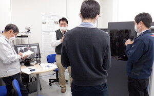 機器講習会の開催の様子