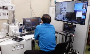 半遠隔利用の様子1