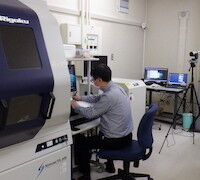 接続テストの様子1