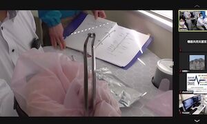 機器メンテナンスの実施の様子1