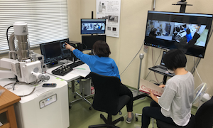 遠隔機器説明会・体験会の様子1