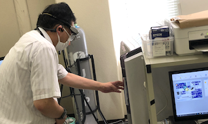 遠隔機器説明会・体験会の様子2