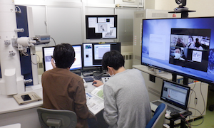 半遠隔利用の様子