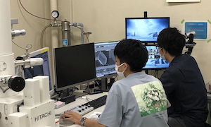 オープンハウスでの遠隔講義の様子2