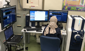 半遠隔利用の様子