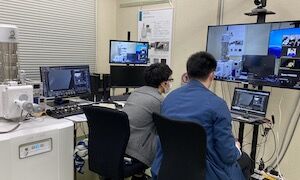 完全遠隔利用の様子