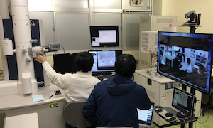 半遠隔利用の様子