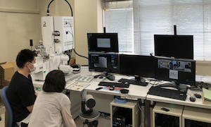 完全遠隔操作の実証実験の様子