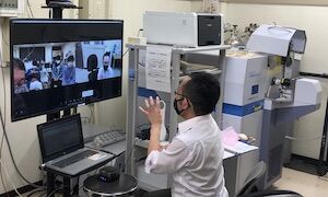 半遠隔利用の様子