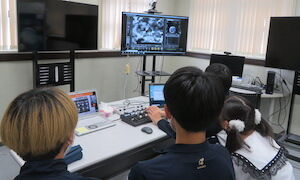 遠隔機器体験会の様子1