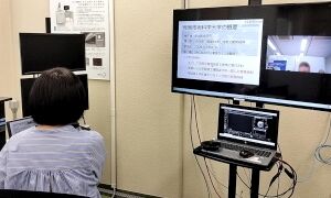 遠隔機器体験会の様子1
