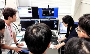 遠隔機器体験会の様子2