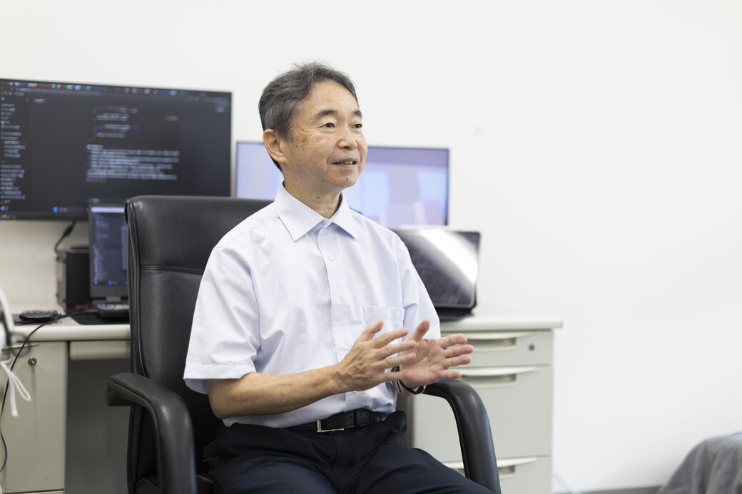 世界中を結んで力と運動を共有し、バーチャルとリアルの垣根のない世界を作り上げる - 三好 孝典