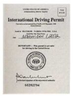 ジュネーヴ条約の国際運転免許証