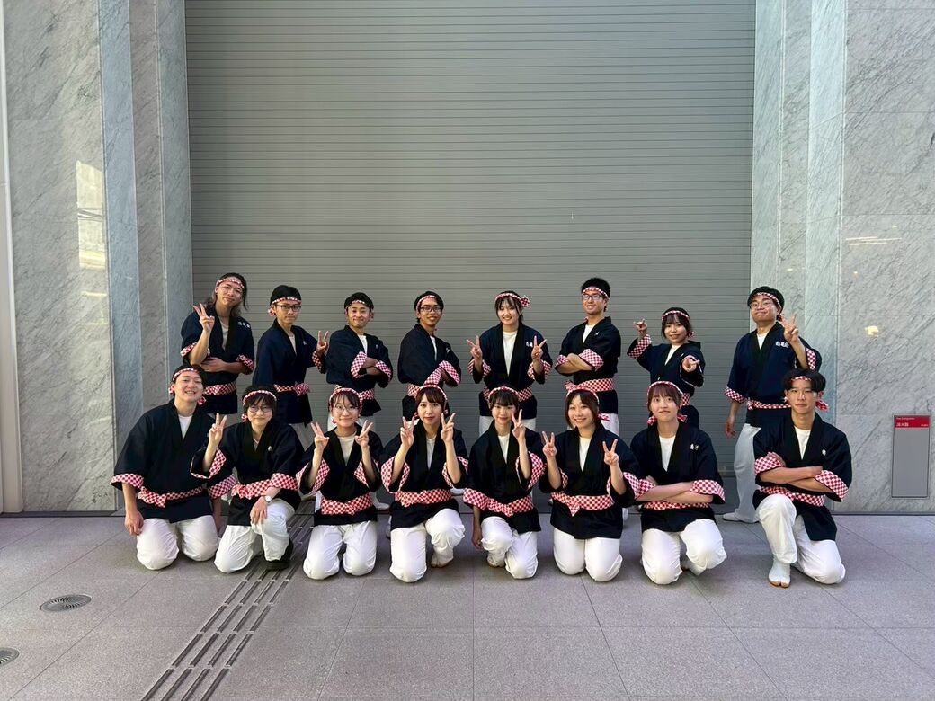 悠久太鼓愛好会つるかめ会の活動の様子