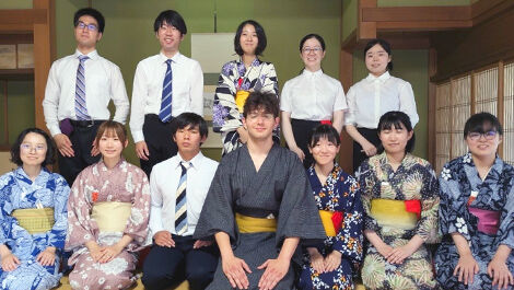 茶道部の活動の様子