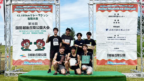 陸上競技部の活動の様子