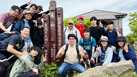 山岳部の活動の様子